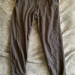 PINK Victoria's Secret Charcoal Joggers Polyester